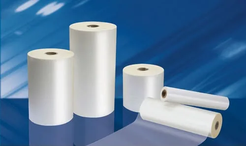 Rolls of thermal lamination film
